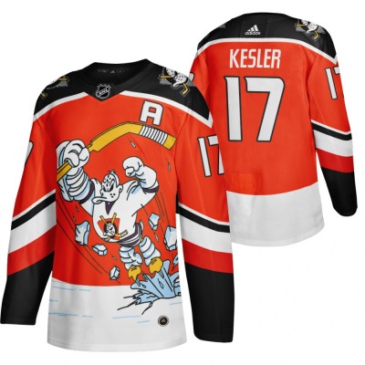 Anaheim Anaheim Ducks #17 Ryan Kesler Red Men's Adidas 2020-21 Reverse Retro Alternate NHL Jersey Men's